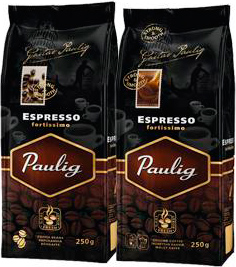 Кофе Paulig Espresso Fortissimo