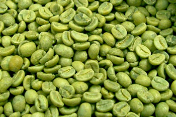 зеленый кофе в зернах
