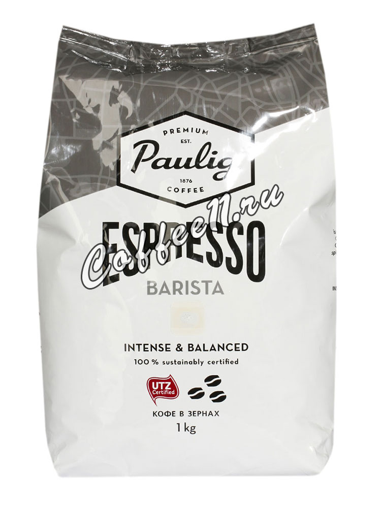 Кофе Paulig (Паулиг) Espresso Barista в зёрнах 1кг